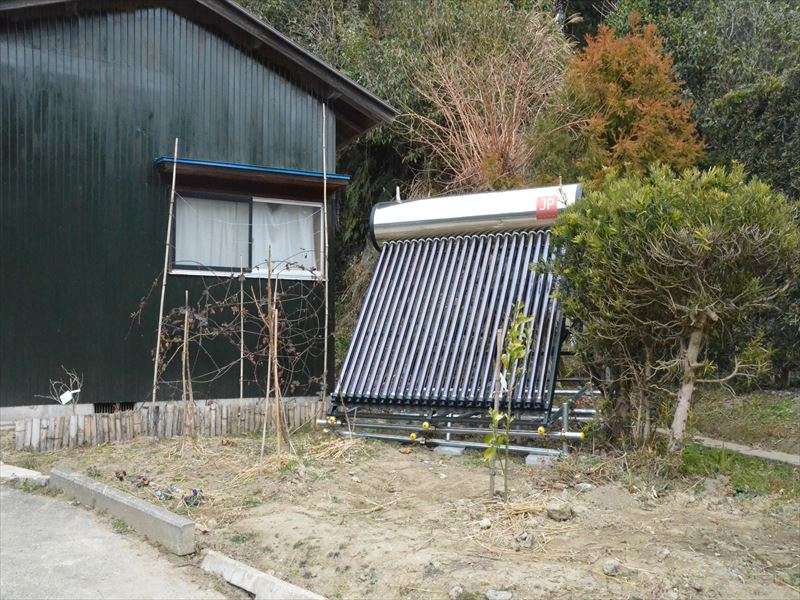 千葉県長生郡M様邸 太陽熱温水器設置
